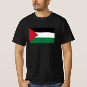 T-shirt officiellement le drapeau de l'État de Palestine