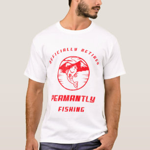 T-SHIRT OFFICIELLEMENT RETRAITÉ PÊCHE À TEMPS PLEIN