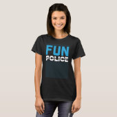 T-shirt Officier de Police Militaire Cop Sheriff (Devant entier)