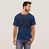 T-shirt Officier de service diplomatique - FLB (Devant entier)
