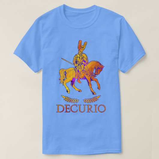 T-shirt Officier romain à cheval Decurion (Design devant)