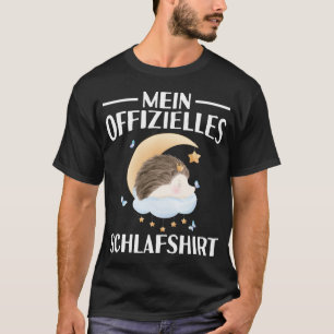 T-shirt Offizielles Schlafshirt Nachthemd Schlafanzug Igel