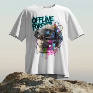 T-shirt Offline Forever - Débranchez-vous pour survivre T-