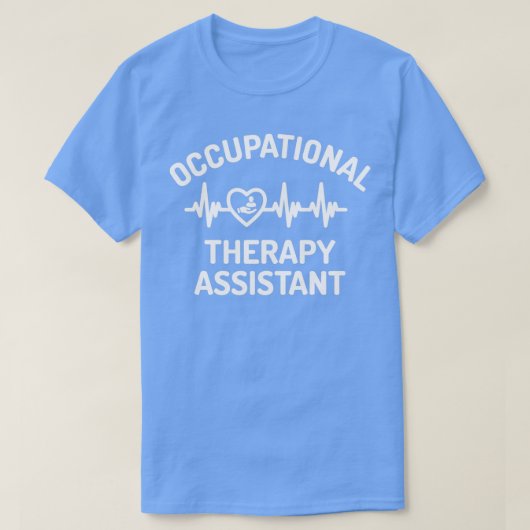 T-shirt Offre d'aide en ergothérapie (Design devant)