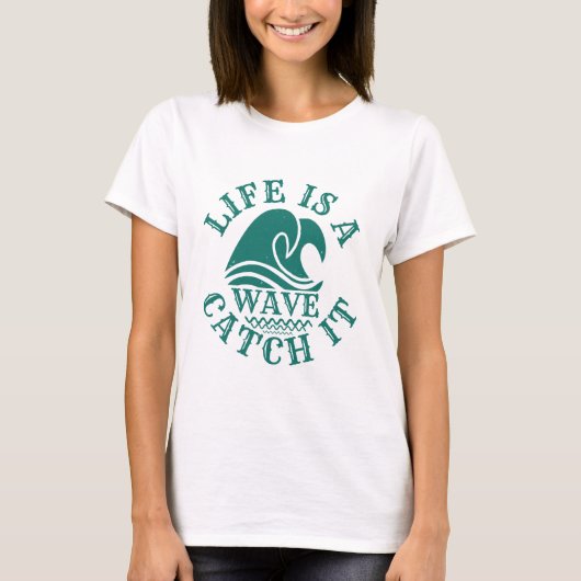 T-shirt Offre de devis Surfer Waves (Devant)