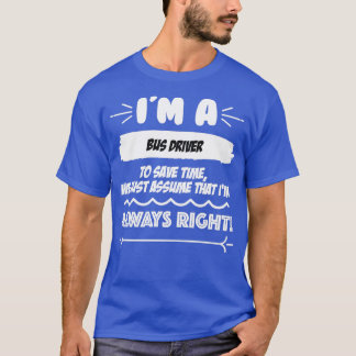 T-shirt Offre d'emploi pour chauffeur de bus pour chaque c