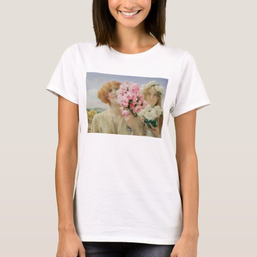 T-shirt Offre d'été par Sir Lawrence Alma-Tadema (Devant)