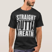T-shirt Offre Outta Breath Pour Marathon Runner Cyclist Fu (Devant)