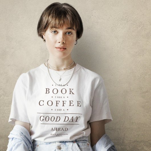T-shirt Offre Vintage de café