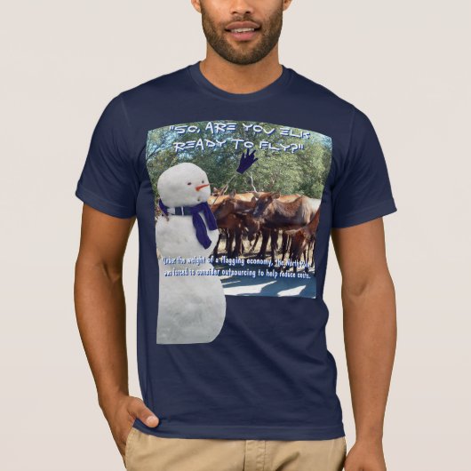 T-shirt Offres d'externalisation gelées (Devant)