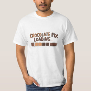 T-shirt Offrez-vous des graphiques amusants au chocolat