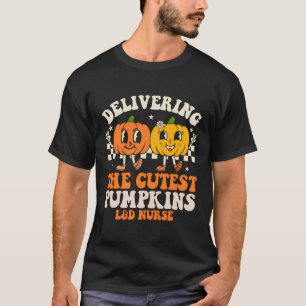 T-shirt Offrir La Main-D'Oeuvre Et L'Exécution Citrouilles