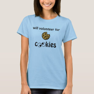 T-shirt Offrira pour des biscuits -- La pièce en t adapt
