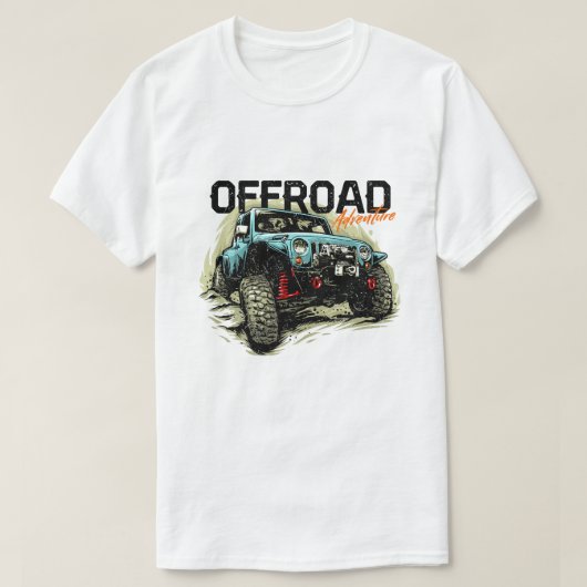 T-shirt Offroad Adventure (Design devant)
