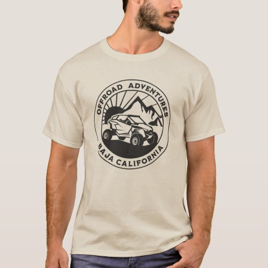 T-shirt Offroad Adventures Baja California ATV (Devant)
