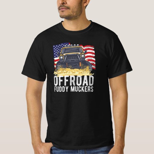 T-shirt Offroad fuddy muckers (Devant)