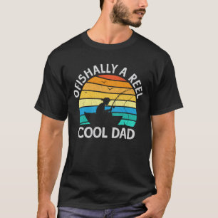T-shirt Ofish A Reel Cool Papa Drôle Amoureux Pêcheur