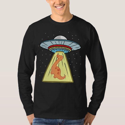 T-shirt Ofo Abduction Brachiosaurus Dinosaur (Devant)