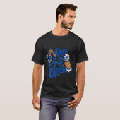 T-shirt OG Dark Marina Blue (Devant entier)