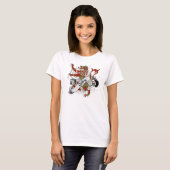 T-shirt Ogilvie Tartan Lion (Devant entier)
