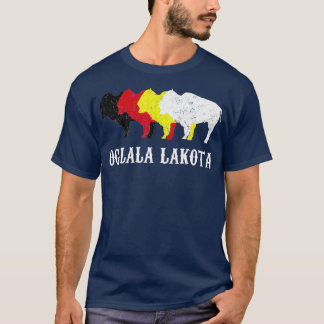 T-shirt Oglala Lakota Sioux Dakota du Sud Oglala Sioux