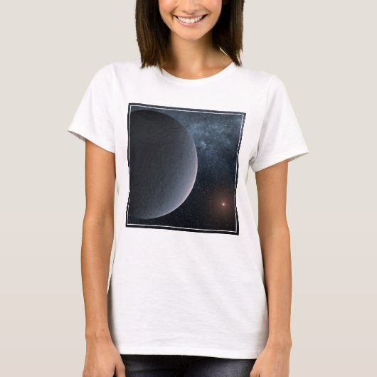 T-shirt Ogle Exoplanet-2016-Blg-1195Lb Orbits Une Petite É (Devant)