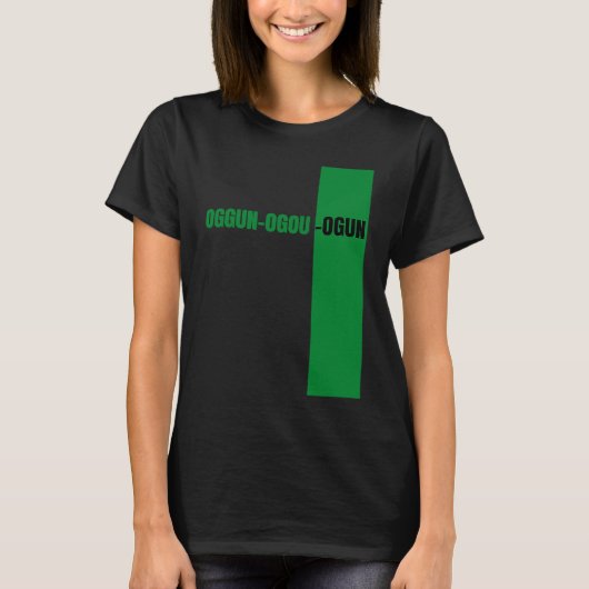 T-shirt Ogun Ogou Oggun (Devant)