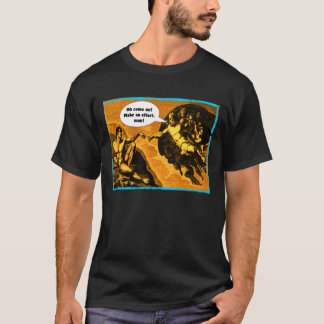 T-shirt Oh avancez, font un effort, homme !