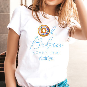T-shirt Oh Babies Donut Saupoudrer le Baby shower de jumea