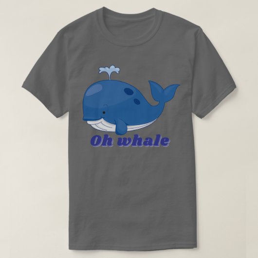 T-shirt Oh baleine 45 (Design devant)