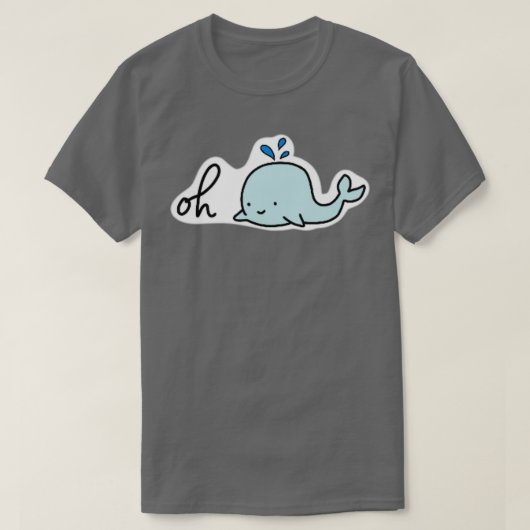T-shirt Oh baleine 74 2 (Design devant)