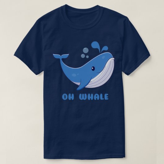 T-shirt oh baleine 92 (Design devant)