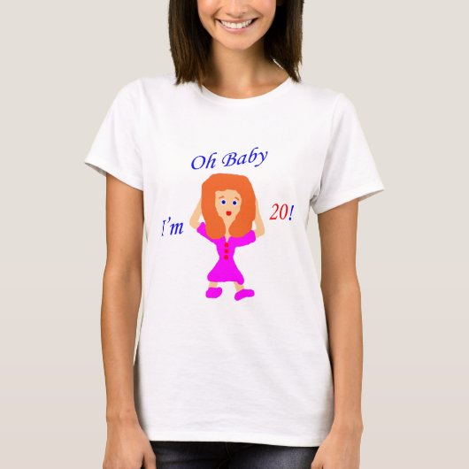 T-shirt Oh bébé 20 (Devant)