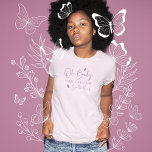 T-shirt Oh Bébé, tu nous donnes la famille des papillons<br><div class="desc">Oh Bébé,  Tu Nous Donne Des Papillons,  Chemise Baby shower Familiale.</div>