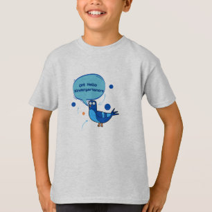 T-shirt Oh Bonjour Les Garderies Pigeon Retour À L'École E