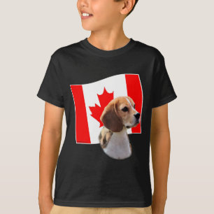 T-shirt Oh Canada...et Beagle.