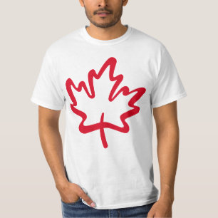 T-shirt Oh Canada ! Jour Big Red Canada Maple Leaf