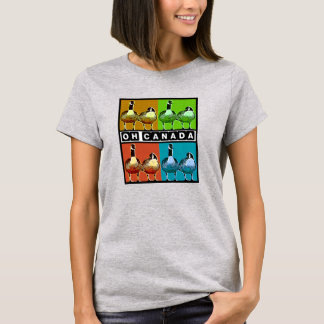 T-shirt Oh Canada - Oies du Canada