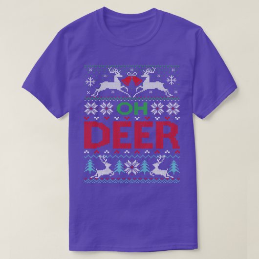 T-shirt oh cerf (Design devant)