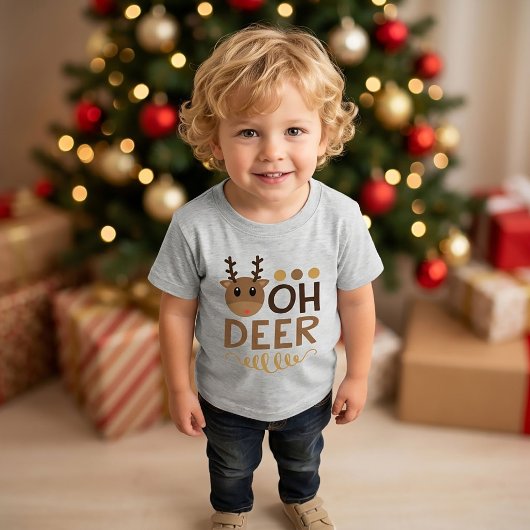 T-shirt Oh cerf de Noël
