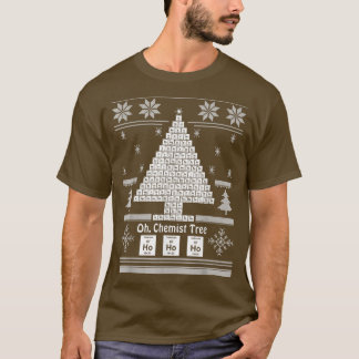 T-shirt Oh Chemist Tree Chemistère Chimie Science Chris