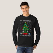 T-shirt Oh Chemist Tree Chemistree Science Chimie Chris (Devant entier)