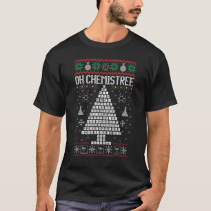 T-shirt Oh Chemist Tree Merry Chemistree Chimie Laid Ch