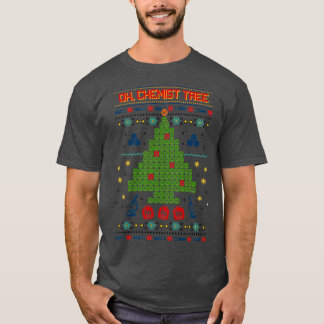 T-shirt Oh Chemist Tree vilain Sweatshirt de Noël