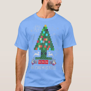 T-shirt Oh Chemistree Funny Science Christmas Tree Chemist