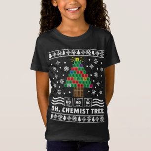 T-Shirt Oh Chemistree Funny Science Design Cadeau