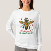T-shirt Oh Christmas Bee Oh Christmas Bee Light (Devant)
