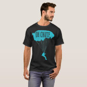 T-shirt Oh Chute Funny Skydiver (Devant entier)