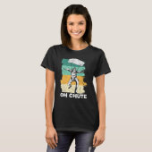 T-shirt Oh Chute Skydive Skydive Parachute S (Devant entier)