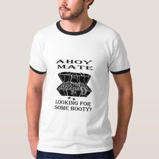 T-shirt Oh compagnon - recherche du butin ? (Devant)